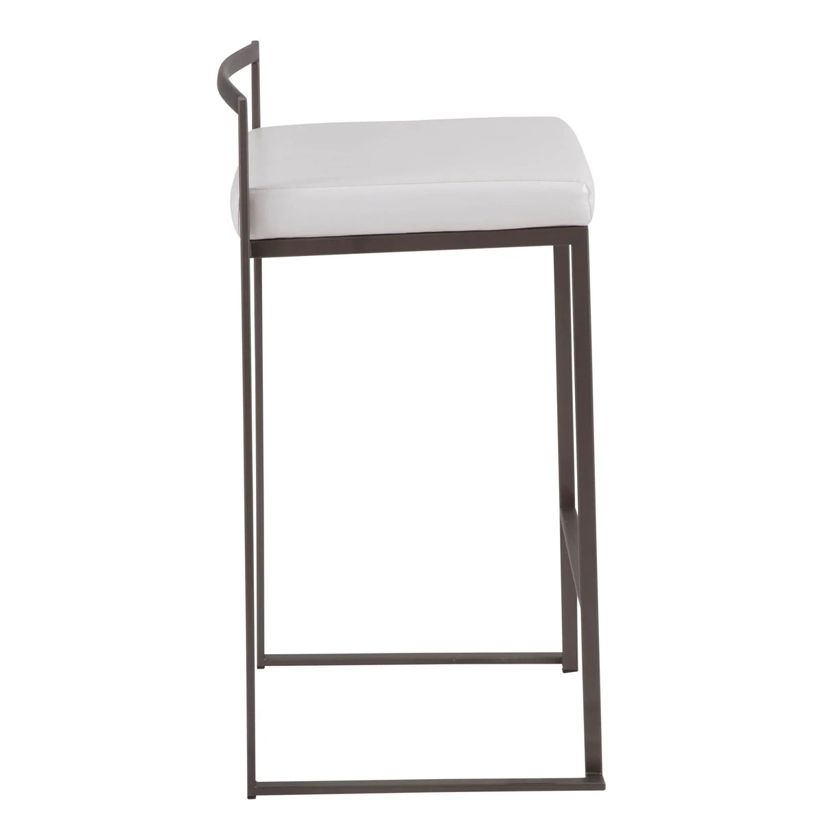 Fuji - Industrial Stackable Counter Stool Elegant Design - Furniture Home Direct