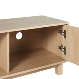 Modern Fluted Door Minimalist TV Stand - Furniture Home Direct