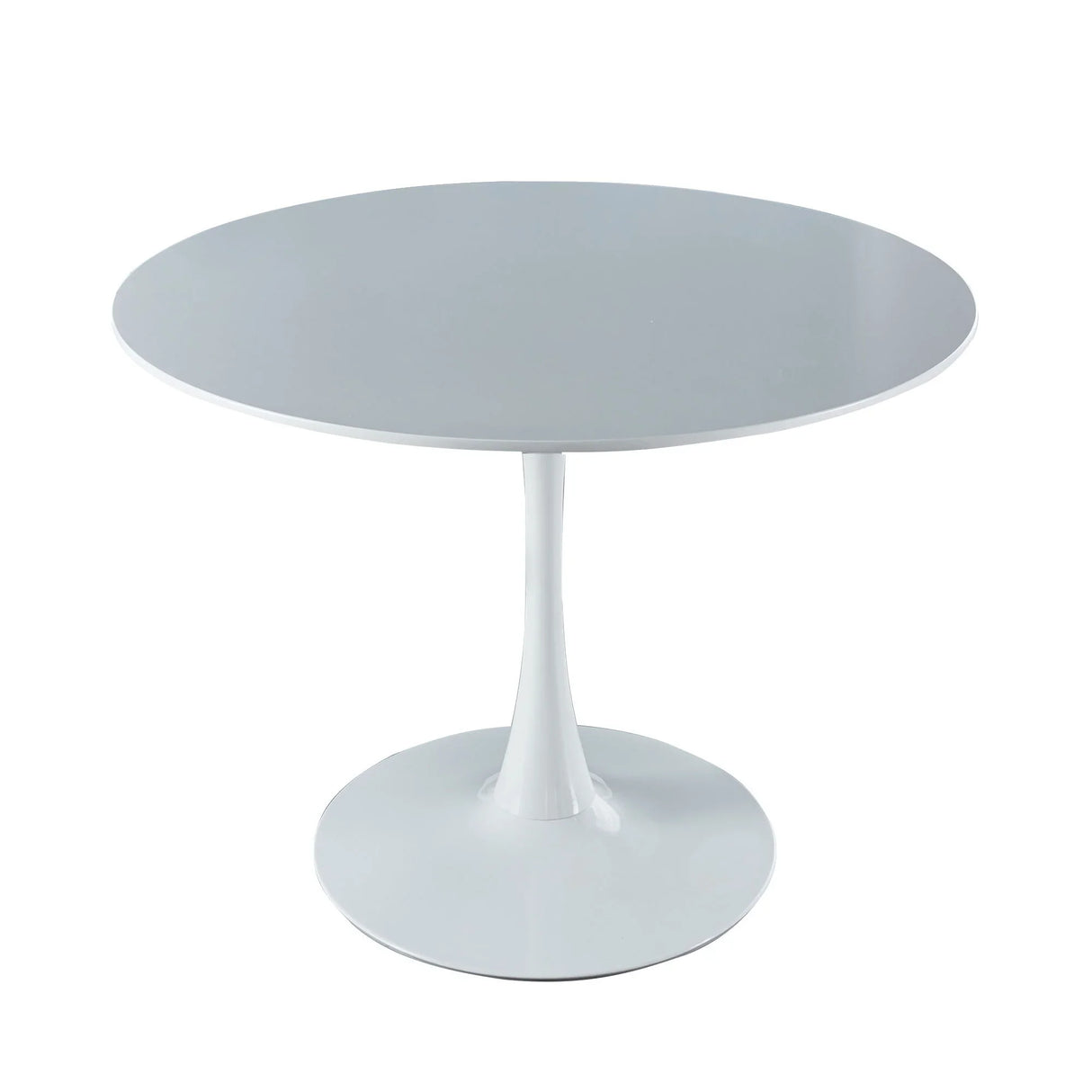 Tulip Table Mid-Century Dining Table With Round MDF Table Top, Pedestal Dining Table, End Table Leisure Coffee Table - Furniture Home Direct