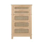 Cabinet - Brown Wood - Furniture Home Direct