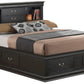 Louis Phillipe - Bookcase Storage Bed - Furniture Home Direct