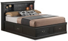 Louis Phillipe - Bookcase Storage Bed - Furniture Home Direct