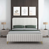 Valery - Upholstered Platform Bed - Furniture Home Direct