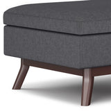 Owen - Upholstered Rectangular Storage Ottoman - Furniture Home Direct