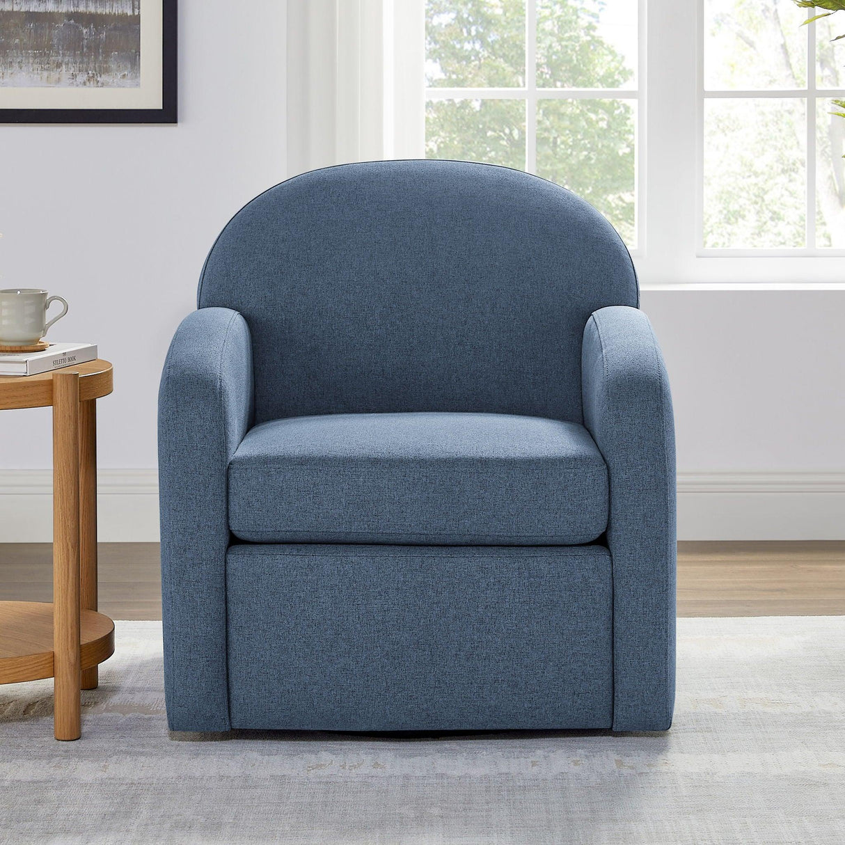 Eddie - Modern Swivel Chair With 360 Degree Functionality - Furniture Home Direct