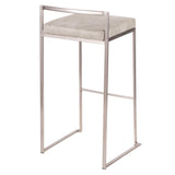 Fuji - Contemporary And Elegant Design Stackable Barstool - Furniture Home Direct
