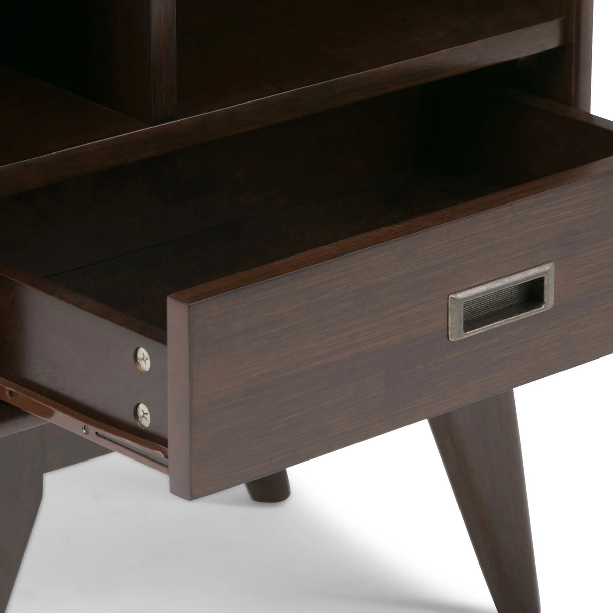Draper - Mid Century Wide Bookcase And Storage Unit - Furniture Home Direct
