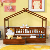 House Bed With 2 Drawers - Furniture Home Direct