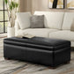 Gabbie - Coffee Table Upholstered Storage Ottoman - Furniture Home Direct