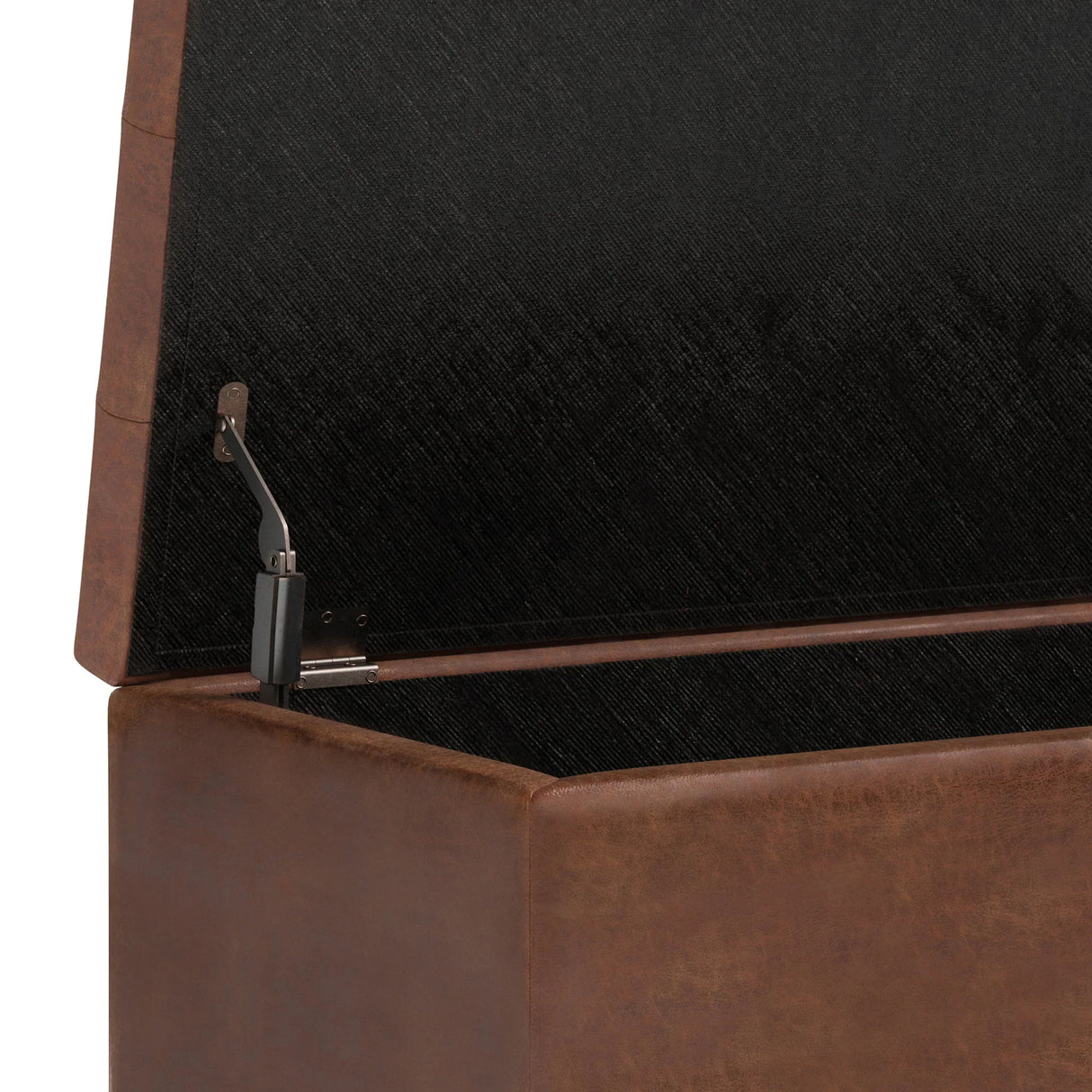 Cosmopolitan - Upholstered Storage Ottoman - Furniture Home Direct