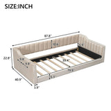 Daybed With Side Storage Pocket - Furniture Home Direct