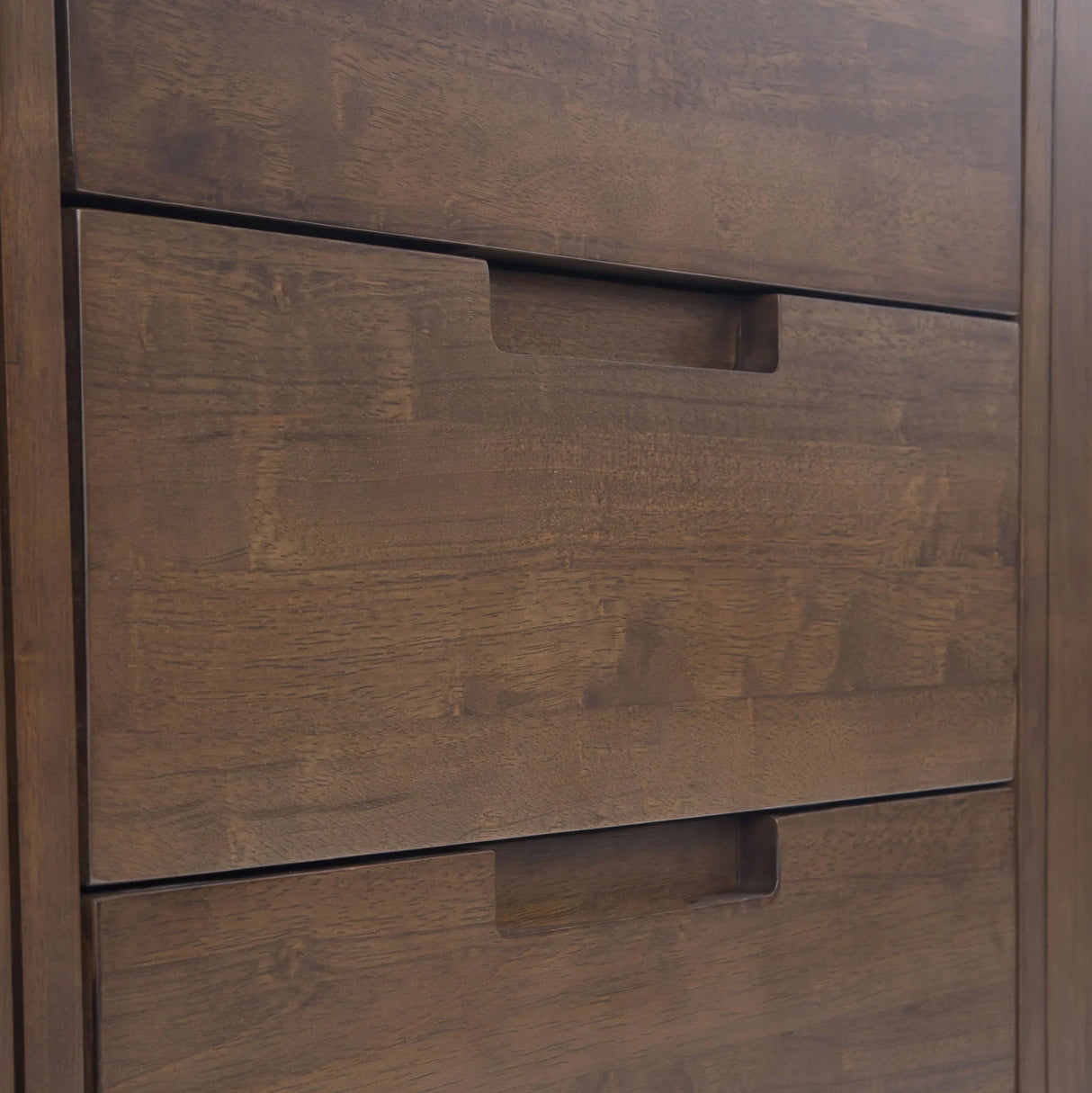 Banting - Mid Century Sideboard With Centre Drawers - Walnut Brown - Furniture Home Direct