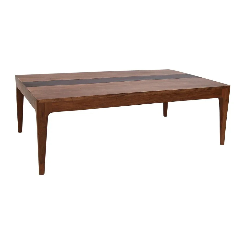 Wood Dining Table - Natural Wood / Brown - Furniture Home Direct