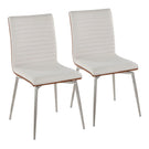 Mason - Contemporary Dining Chair (Set of 2) With Swivel - Furniture Home Direct