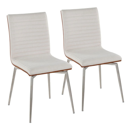 Mason - Contemporary Dining Chair (Set of 2) With Swivel - Furniture Home Direct