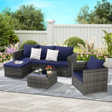 6 Piece Outdoor Patio Set - Furniture Home Direct