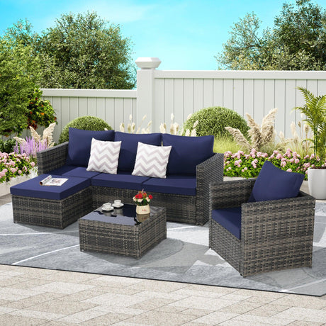 6 Piece Outdoor Patio Set - Furniture Home Direct