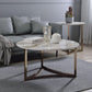 Aziz - Sintered Stone Top Round Coffee Table - Furniture Home Direct