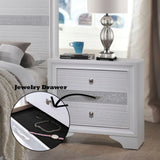 Naima - Chic Design Nightstand - Furniture Home Direct