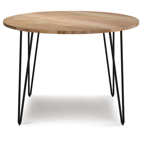 Hunter - Round Dining Table - Natural - Furniture Home Direct