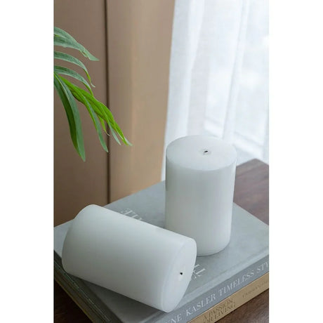 Unscented Soy Wax Candle (Set of 2) - Furniture Home Direct