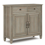 Connaught - Entryway Storage Cabinet - Distressed Gray - Furniture Home Direct