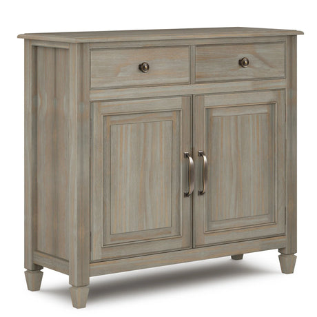 Connaught - Entryway Storage Cabinet - Distressed Gray - Furniture Home Direct