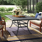 Rectangle Outdoor Dining Table - Furniture Home Direct