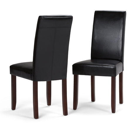 Acadian - Upholstered Parson Dining Chair (Set of 2) - Furniture Home Direct