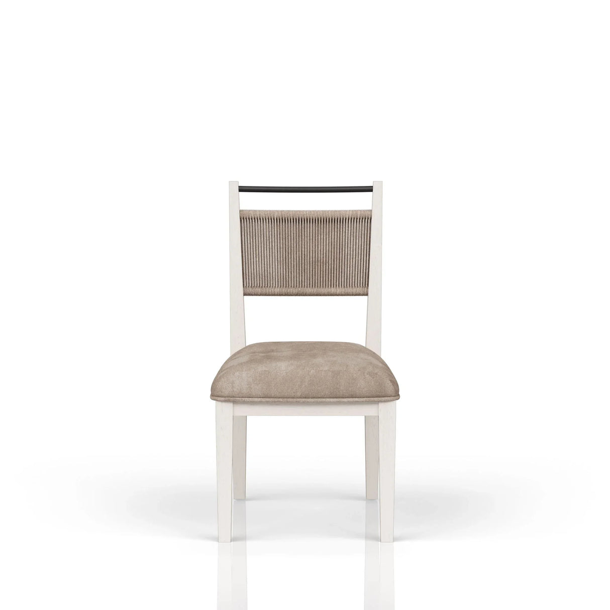 Rope Back Chair - Beige / Carmel - Furniture Home Direct