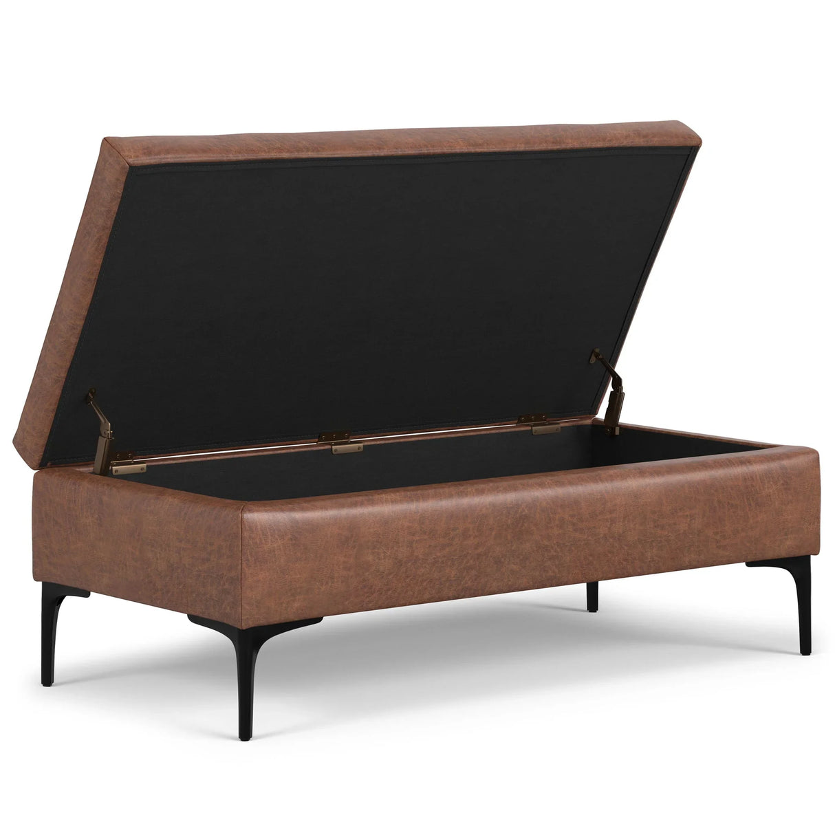 Rebecca - Multifunctional Coffee Table Storage Ottoman With Lift Up Lid - Furniture Home Direct