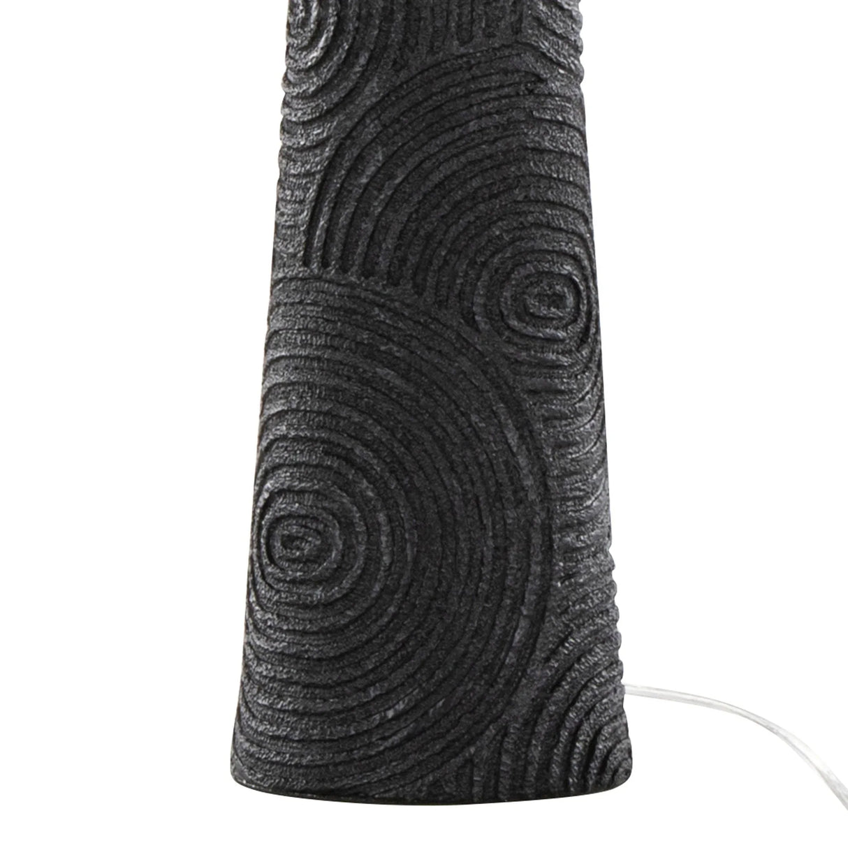 Kona - Contemporary Table Lamp (Set of 2) - Matte Black / Modern Brass / Natural - Furniture Home Direct