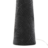 Kona - Contemporary Table Lamp (Set of 2) - Matte Black / Modern Brass / Natural - Furniture Home Direct