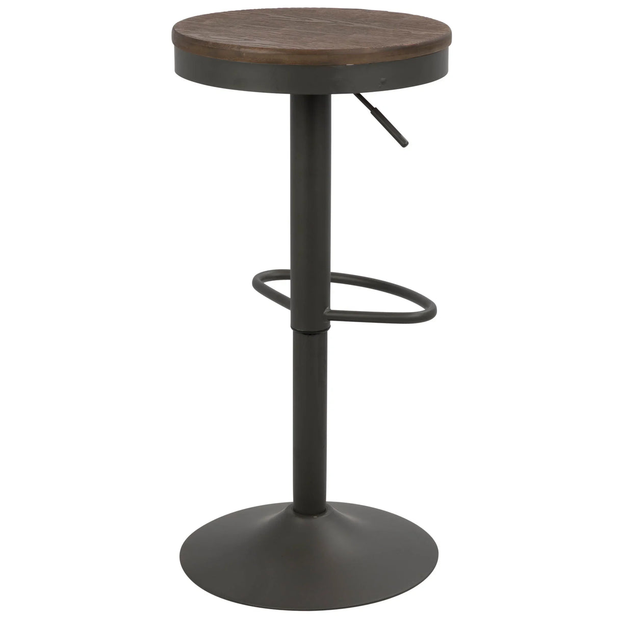 Dakota - Industrial Adjustable Barstool (Set of 2) - Furniture Home Direct