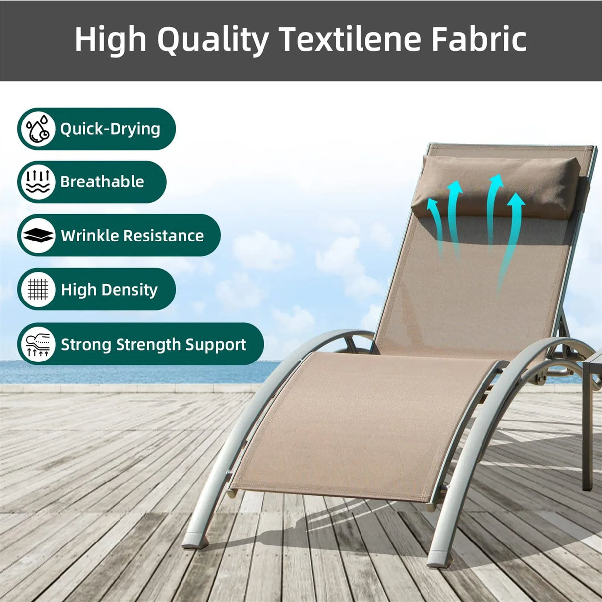 Lounge Chair Set of 3 - Furniture Home Direct