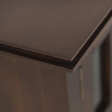 Artisan - TV Media Stand - Russet Brown - Furniture Home Direct