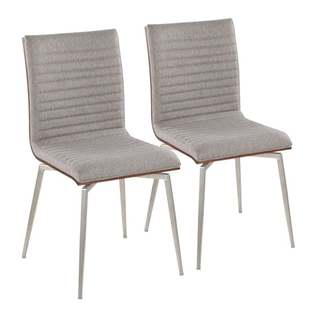 Mason - Contemporary Dining Chair (Set of 2) With Swivel - Furniture Home Direct
