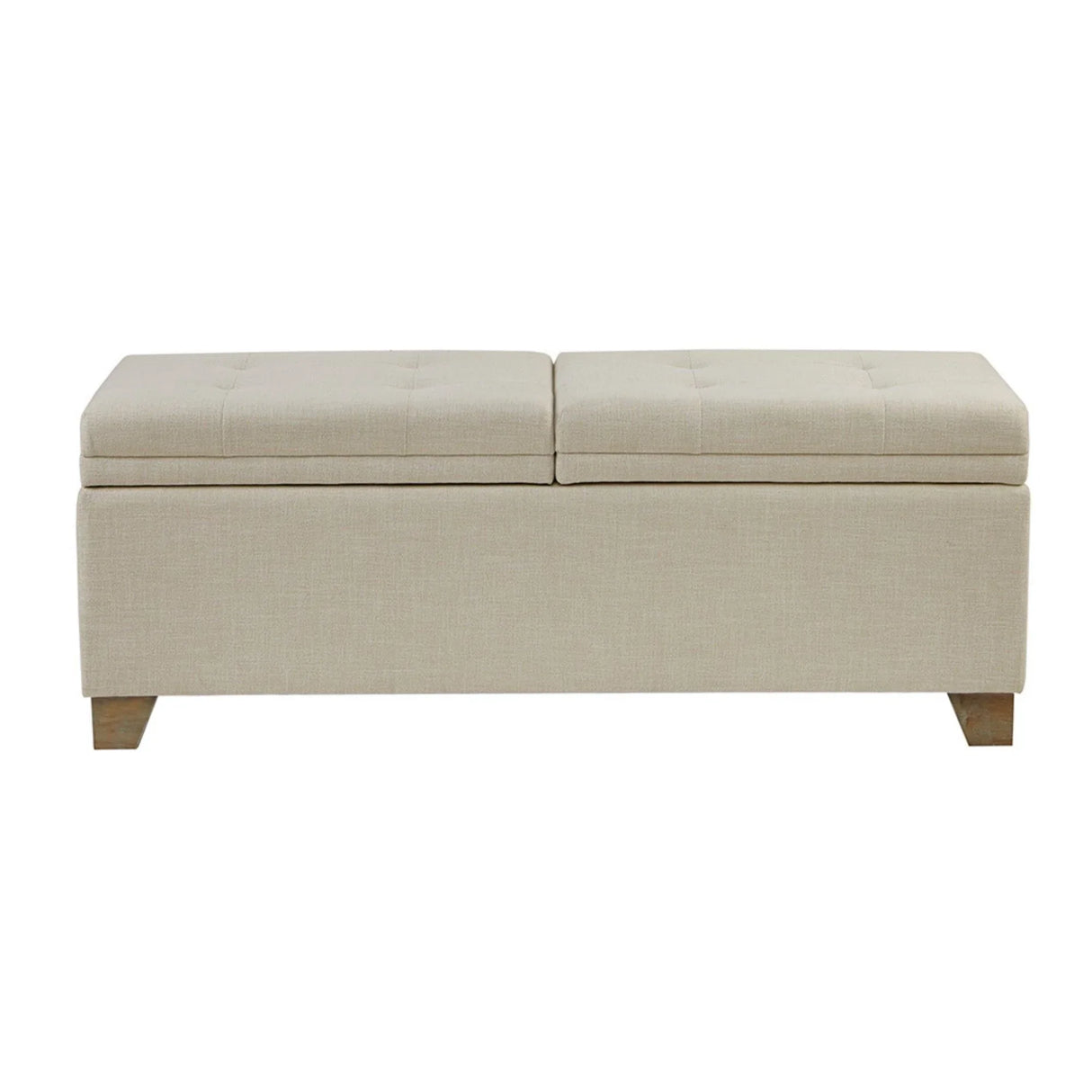 Soft Close Upholstered Storage Bench, Convenient Design - Furniture Home Direct