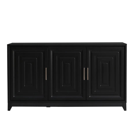 TV Stand For TVs Up To 65", Modern Entertainment Center Media Console Cabinet With 2 Spacious Storage Space - Furniture Home Direct
