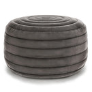 Vivienne - Upholstered Round Pouf - Furniture Home Direct