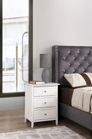 Daniel - 3 Drawer Nightstand - Furniture Home Direct