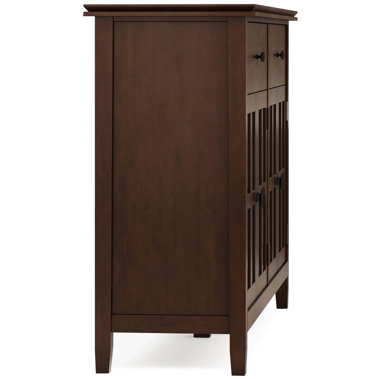 Artisan - Large 4 Door Sideboard Buffet - Russet Brown - Furniture Home Direct