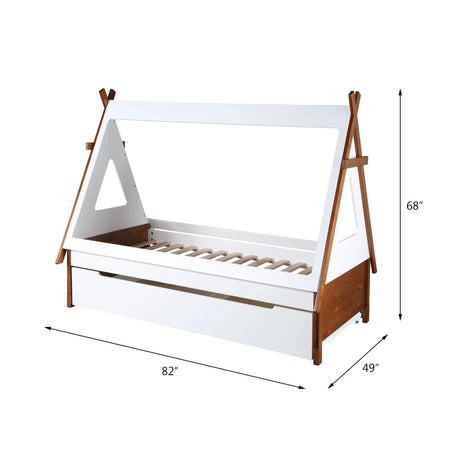 Loreen - Twin Bed - White - Furniture Home Direct