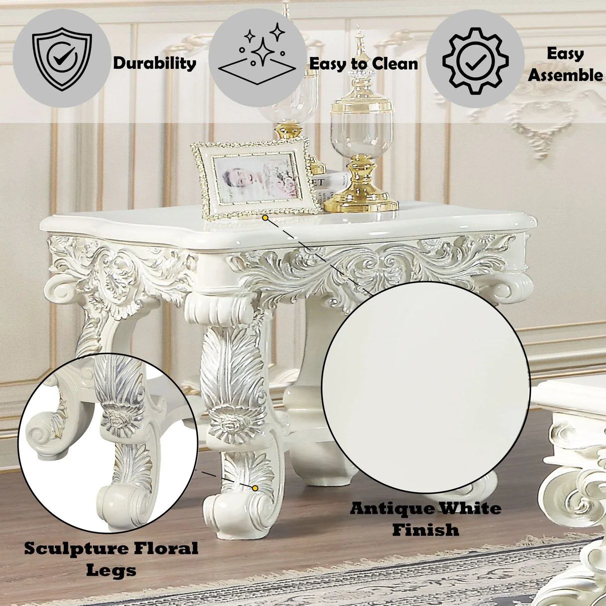 Adara - Table, Elegant Design - Furniture Home Direct