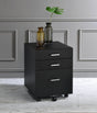 Tennos - Cabinet - Black / Chrome - Furniture Home Direct