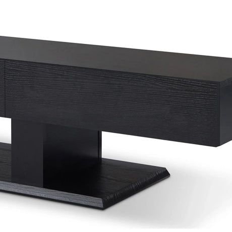 Follian - TV Stand - Black - Furniture Home Direct