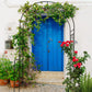 Metal Garden Arch Garden Arbor Trellis Climbing Plants Support Rose Arch Outdoor Arch - Furniture Home Direct