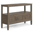 Lev - Console Table - Smoky Brown - Furniture Home Direct
