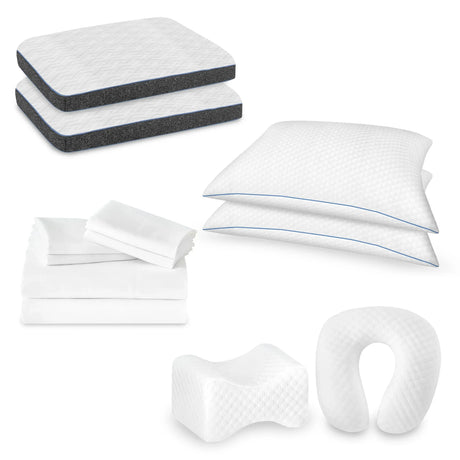 12 Piece Premium Comfort Bedding Pack - Furniture Home Direct