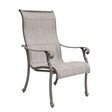 Outdoor All-Weather Sling Dining Chairs (Set of 2) - Gray - Furniture Home Direct